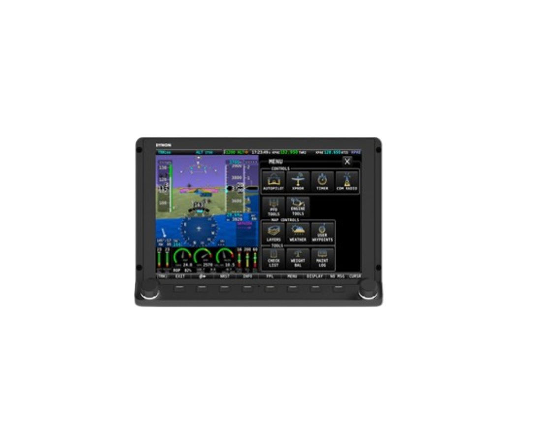 Dynon SkyView HDX avionics display installed in an aircraft panel