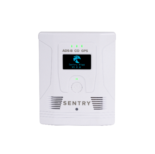 Panel-mounted aviation carbon monoxide detector