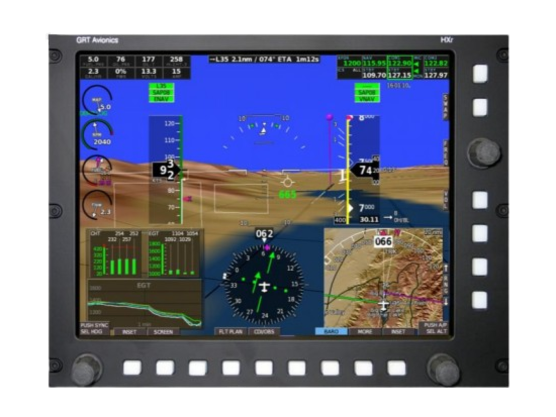 GRT Horizon HXr EFIS display