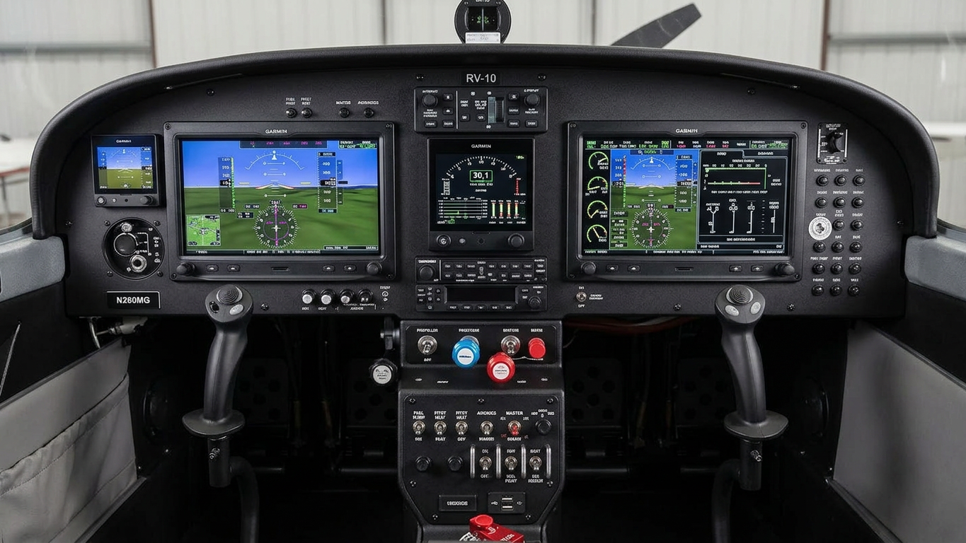 Flat black automotive paint coated avionics panel finish